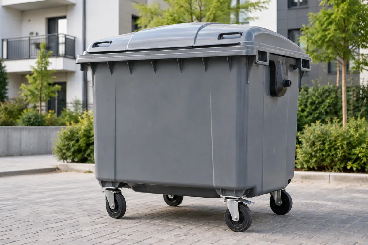Pubela 1100 litri – o soluție eficientă de gestionare a deșeurilor