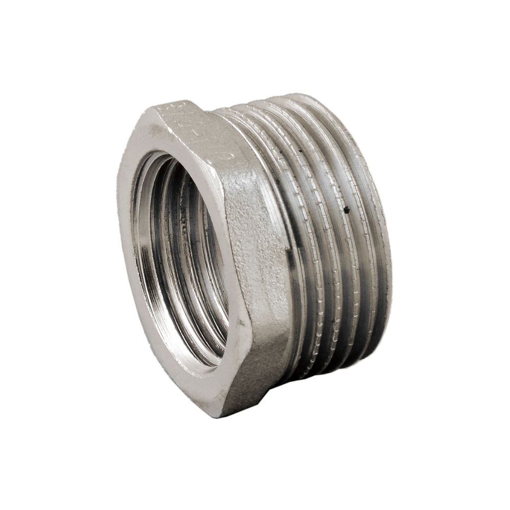 Reducție alamă nichelată MF - 1"x1/2"