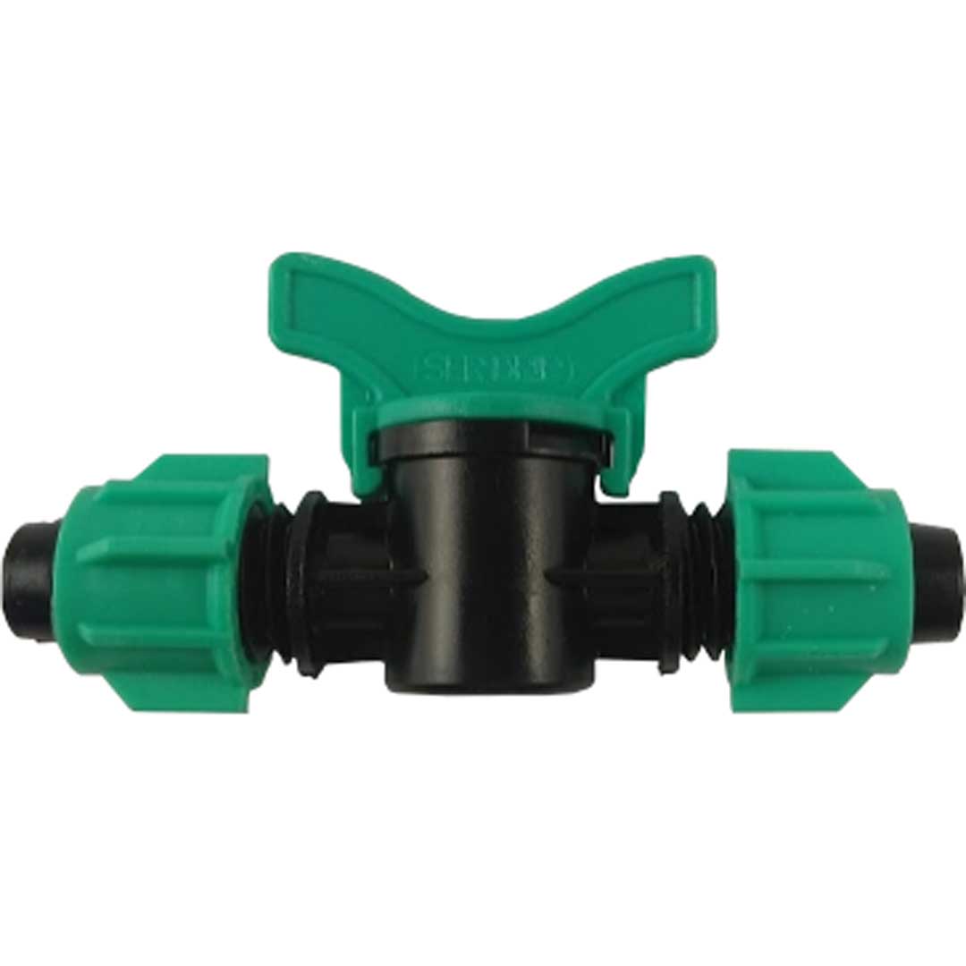 Conector cu robinet: Bandă x Bandă - 17x17 mm