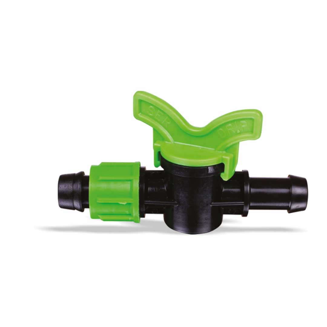 Conector cu robinet: Țeavă PE - Bandă
Fără garnitură - 17 mm