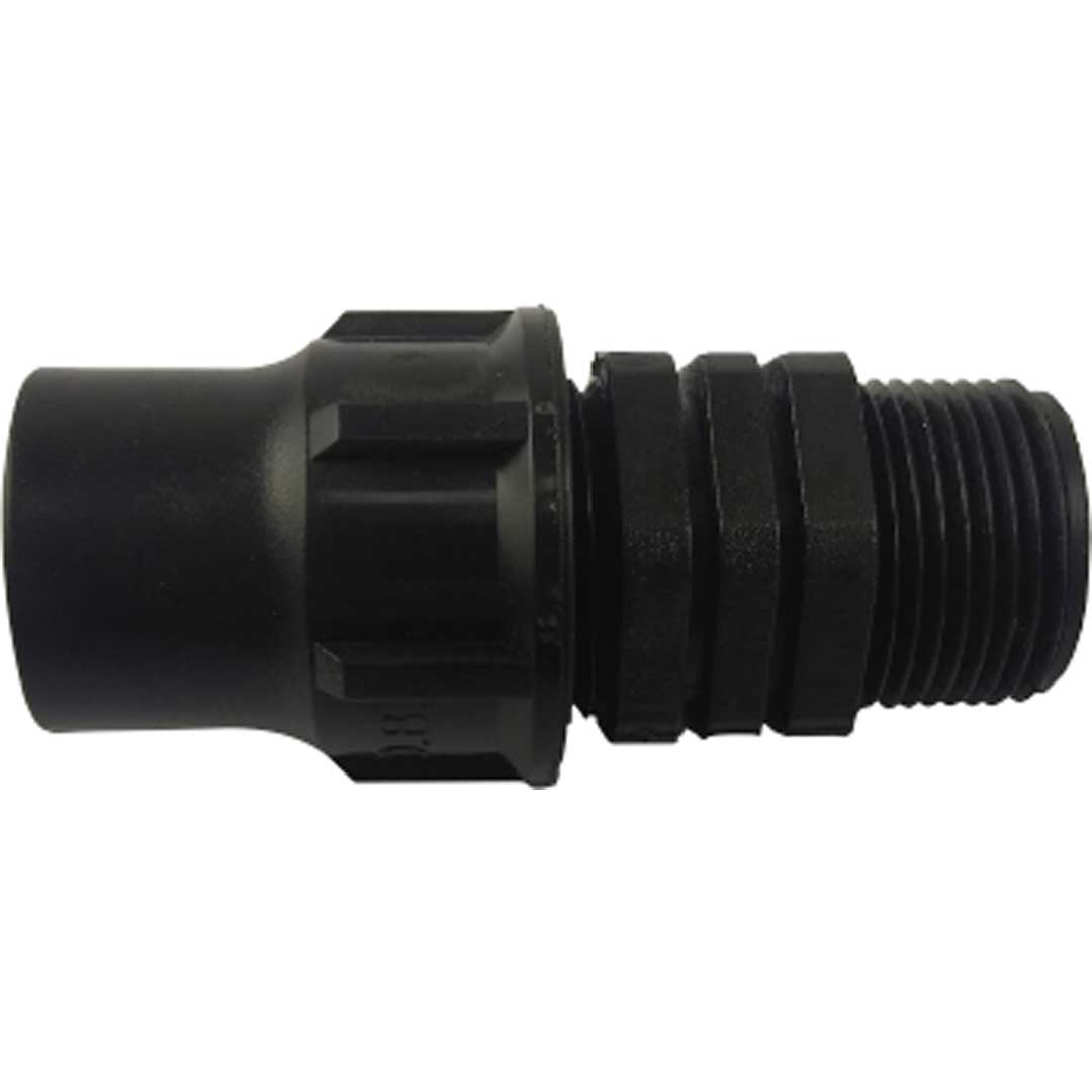 Adaptor cu F.E. tip LOCK pentru LDPE - 1/2" x 20 mm