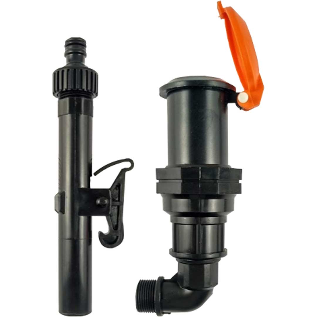 Cuplă rapidă cu supapă de sens cu cheie in set, FE - 3/4"