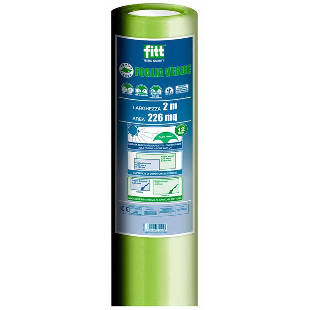 Folie pentru sere "Foglia Verde" - ITALIA, 6m, 38m/rola, 226m2