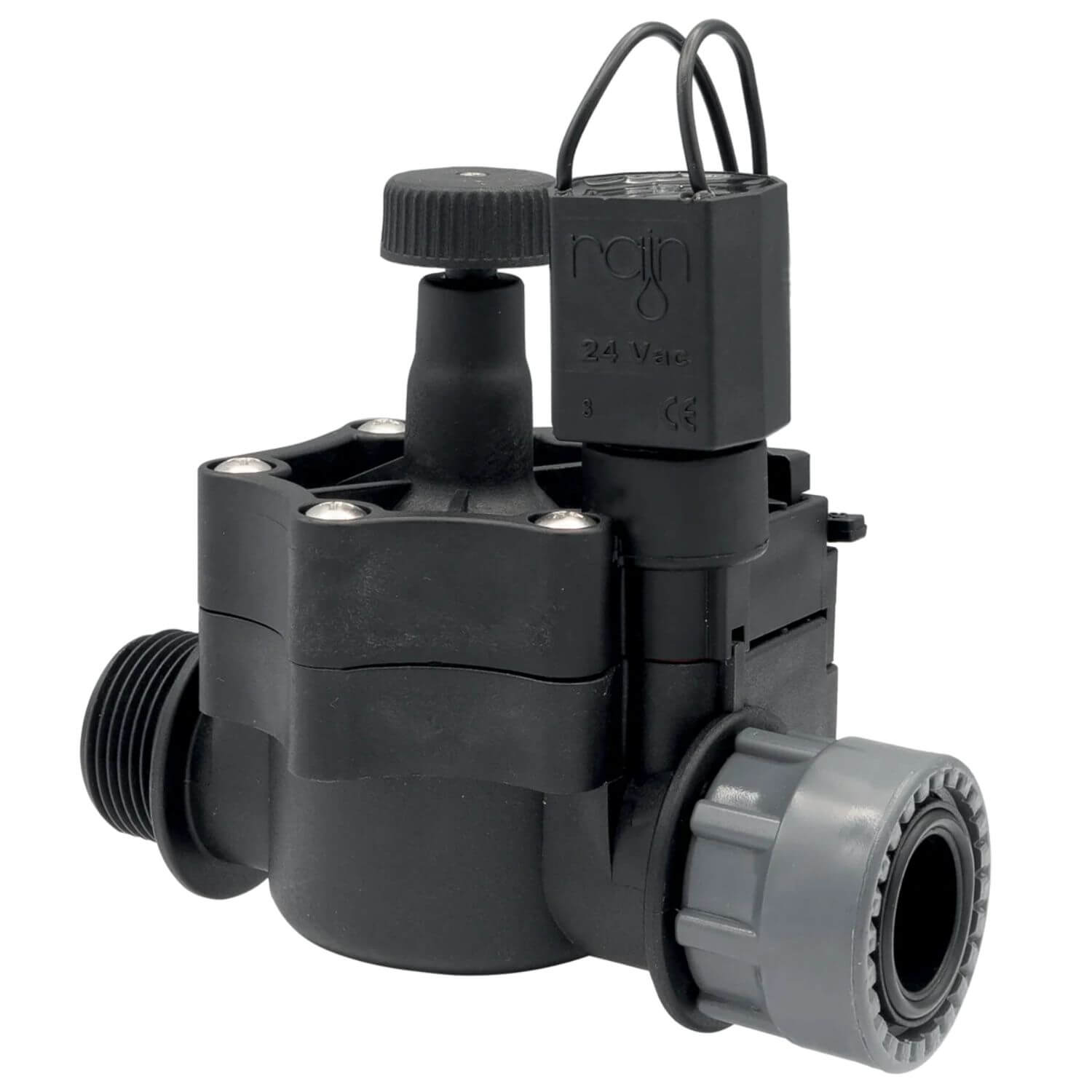 Vană cu servomotor cu semiolandez RN 155 PLUS, 24VAC, 1" MxF