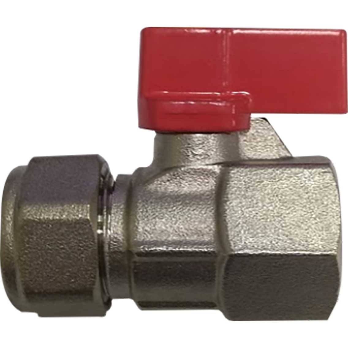 Robinet bilă PEX-AL HYDRO-S, F, fluture - 1/2"x16