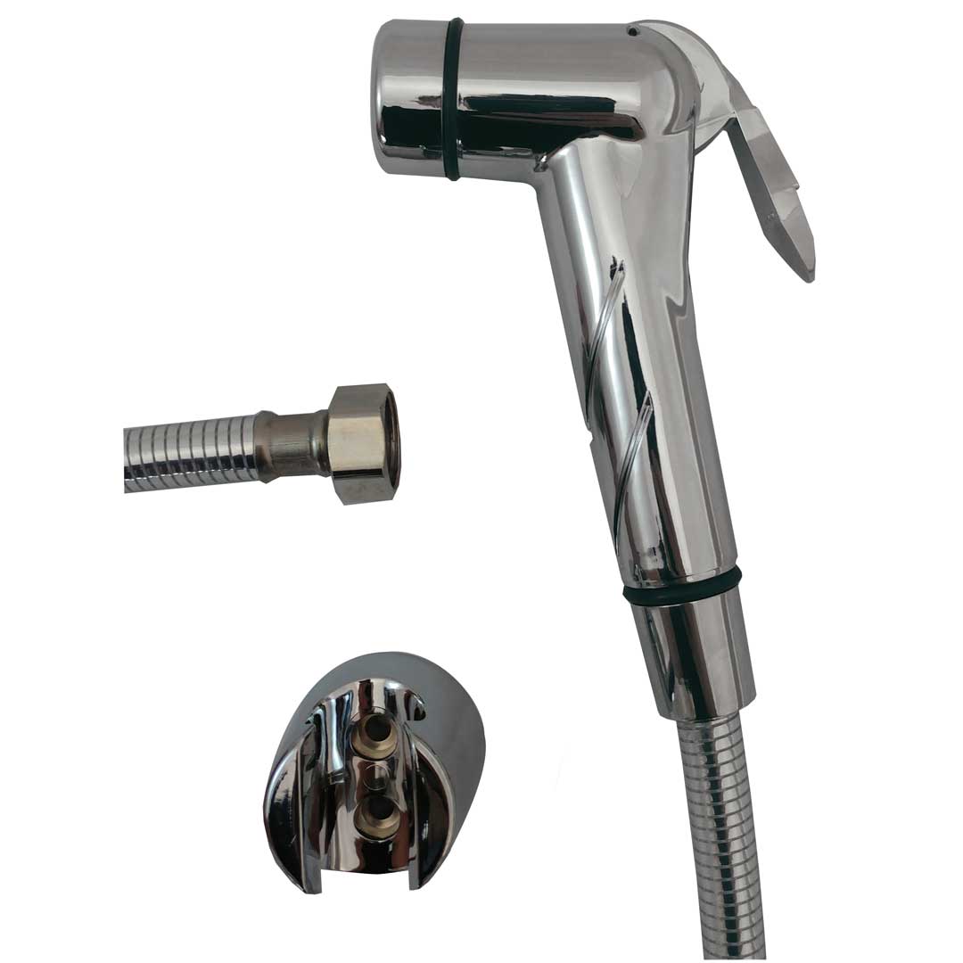 Duș igienic cu furtun și suport EVOLUTION Cromat - 1200 mm