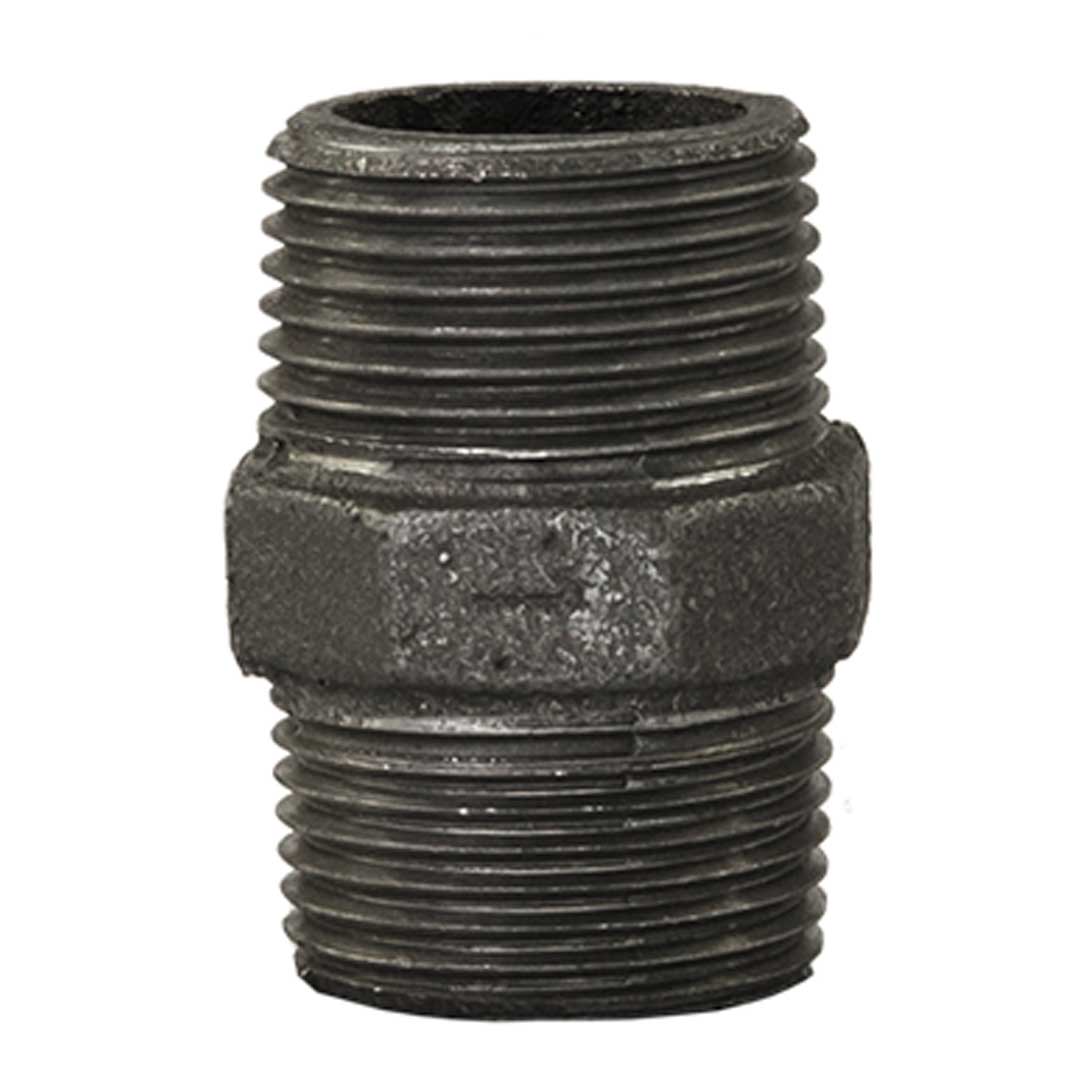 Niplu negru egal MxM - 1"