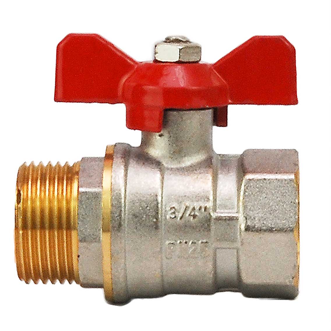 Robinet bilă pasaj standart HYDRO-S, MF, fluture - 1"