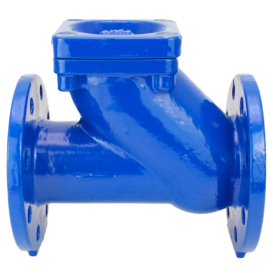 Supapă de sens cu bilă, cu flanșe - 100 mm