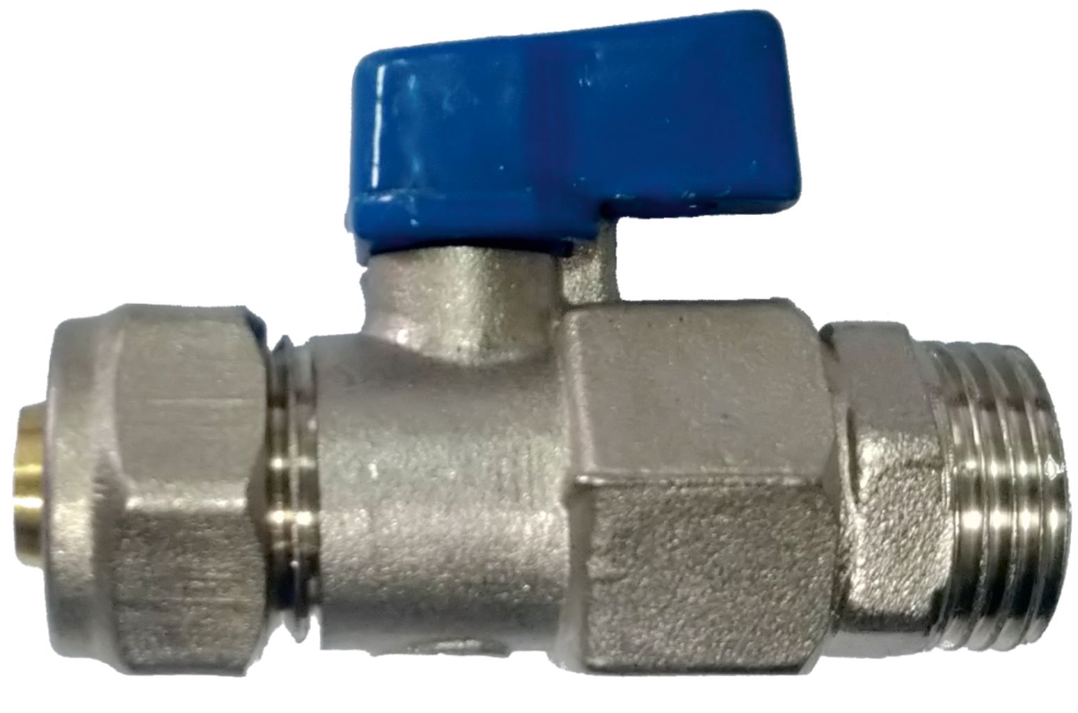 Robinet bilă PEX-AL HYDRO-S, M, fluture - 1/2"x16