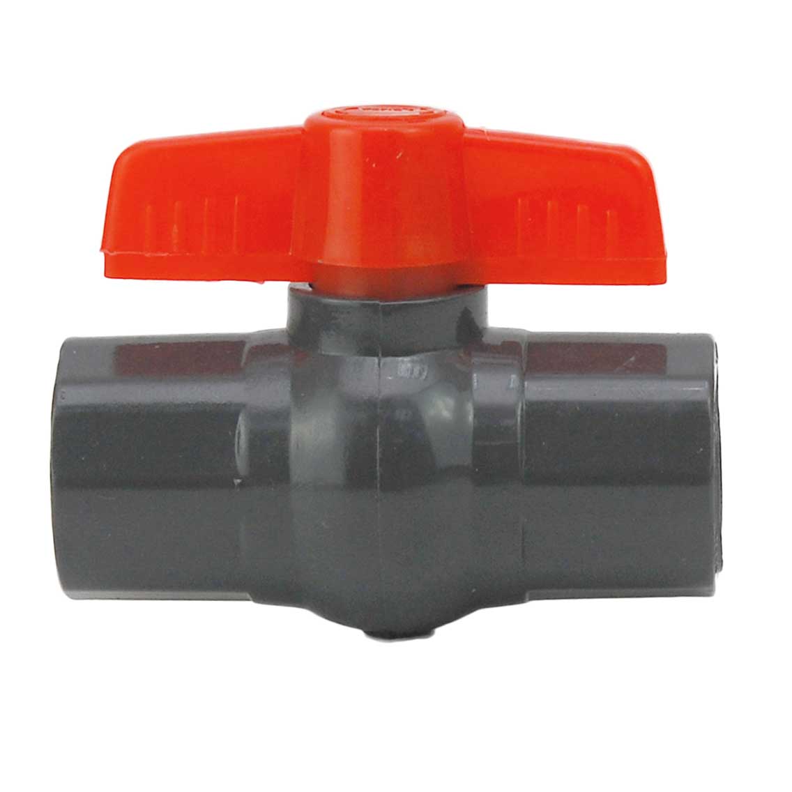 Robinet PVC cu bilă HYDRO-S, FF fluture - 1/2"