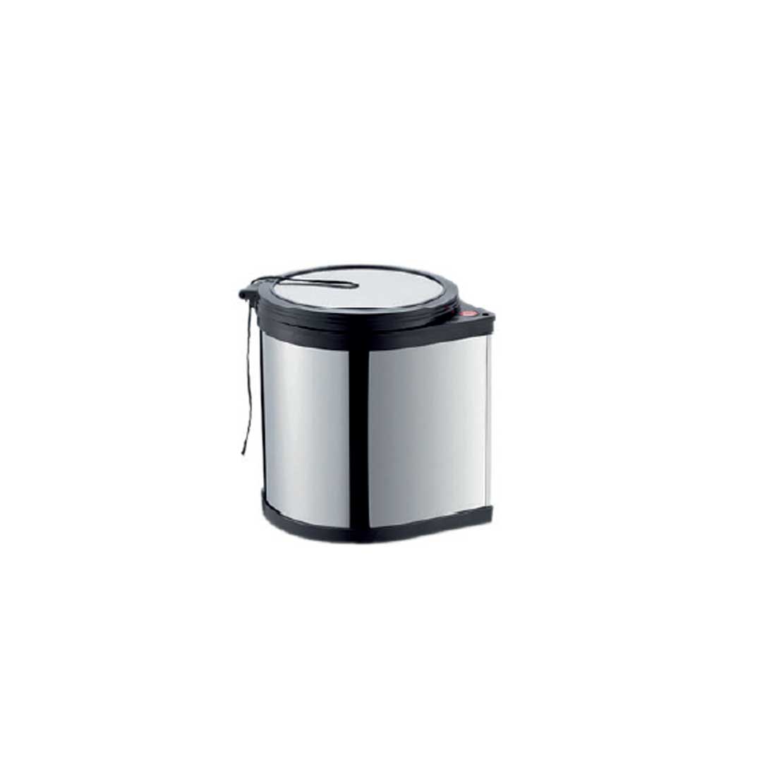 Coș de gunoi din INOX pentru mobilă de bucătărie 27 x 16