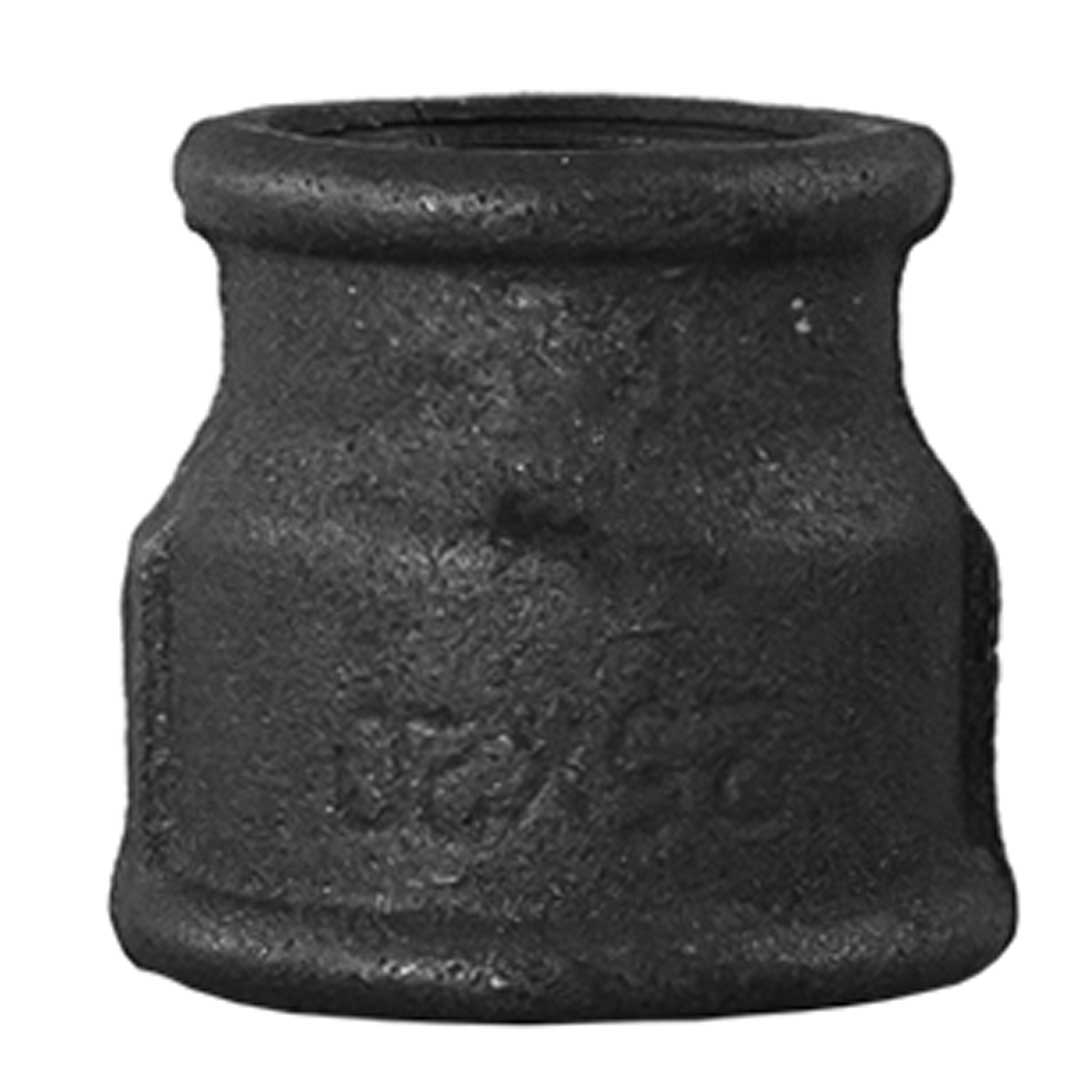 Mufă neagră redusă FxF - 1"x3/4"