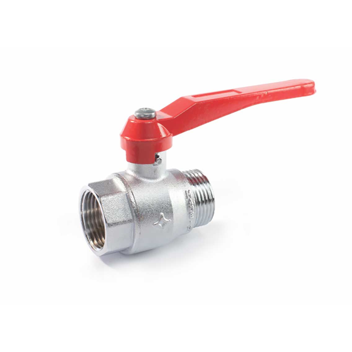 Robinet bilă pasaj total RASTELLI NOVA, MF, manetă - 11/4"