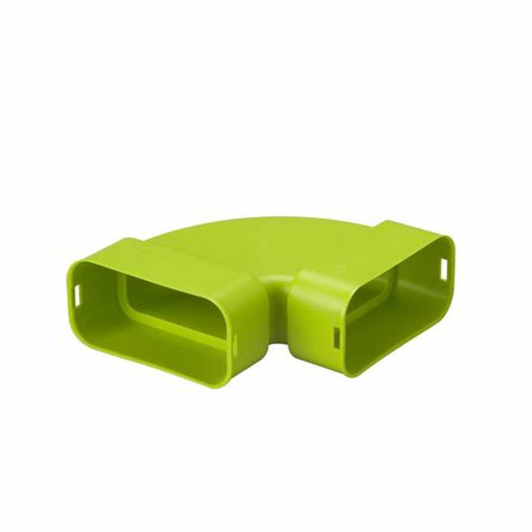 Cot la 90° ORIZONTAL pentru tuburi ovale AE35sc