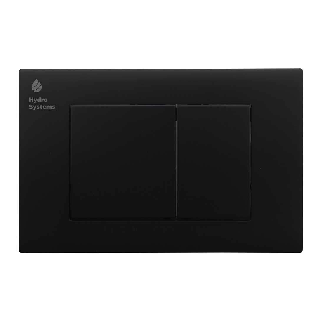 Placă acționare mecanică, 001D, Negru Mat - 245 mm