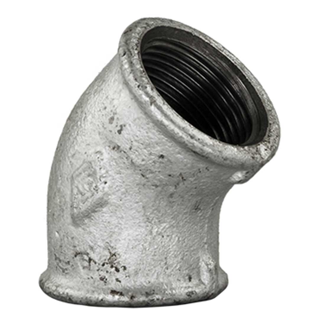 Cot galvanizat 45° FxF - 3/4"