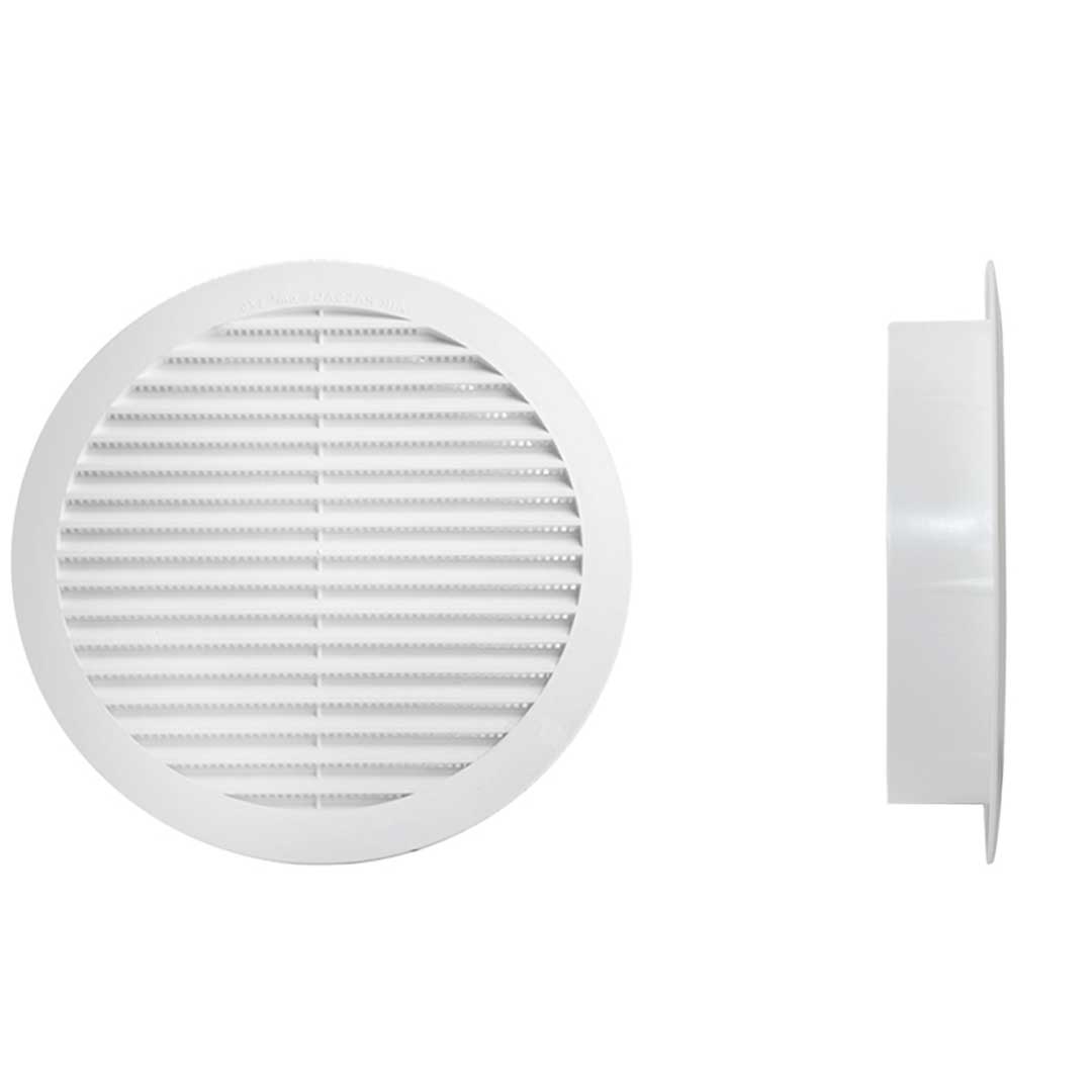 Grilă de ventilare din plastic rotundă, D160