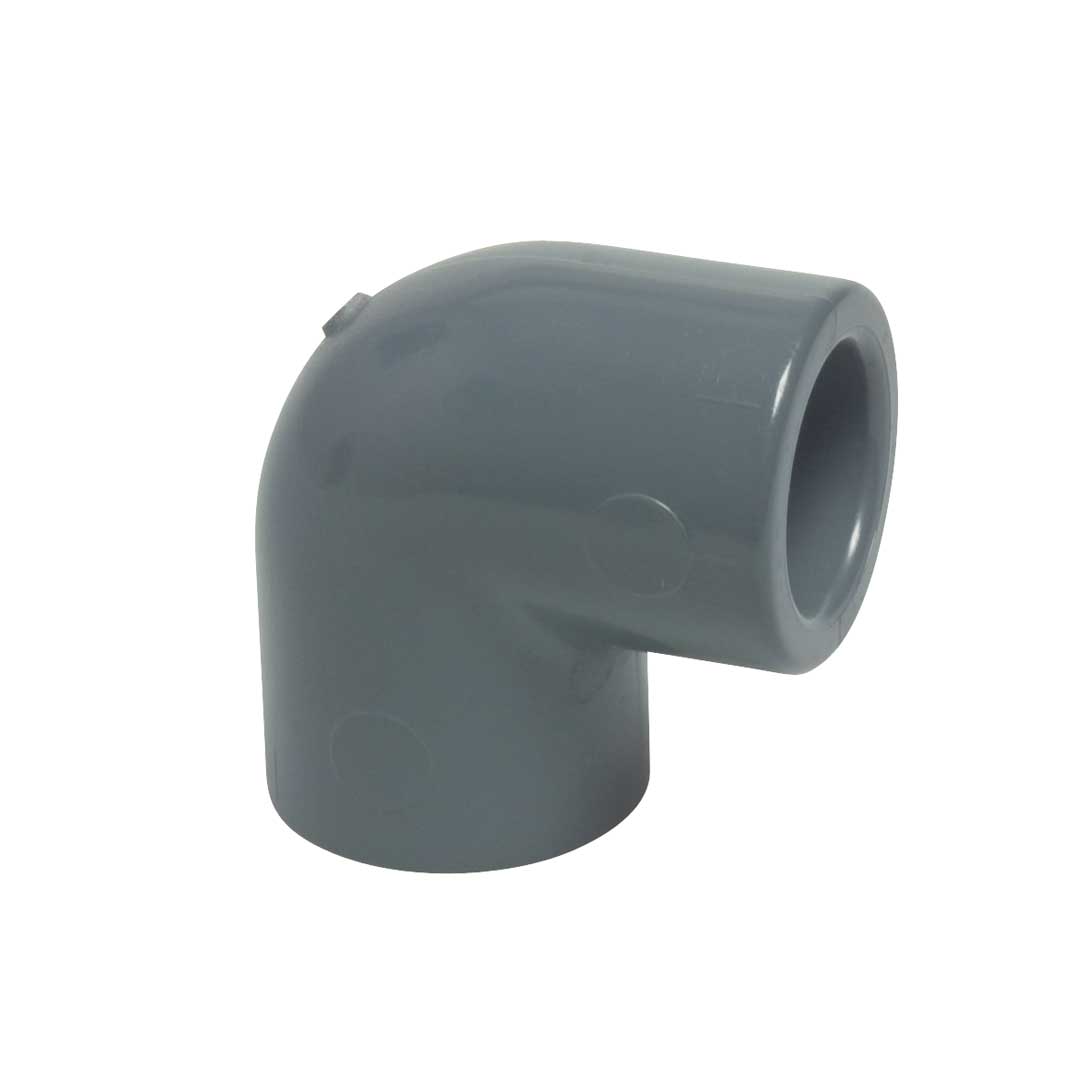 Cot PVC lipire 90º - 63 mm