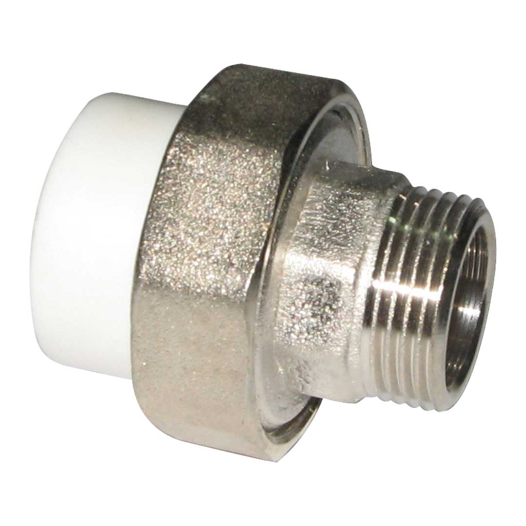 Racord olandez PPR, M - 20x1/2"