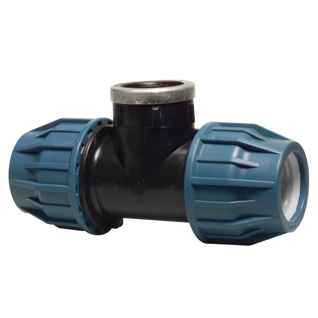 Teu compresiune PN 16, F - 25x1/2"