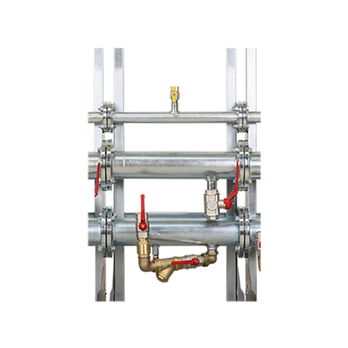 Kit colector hidraulic DN 65 (Ø2 1/2”) pentru centralele R1K 75- R1K 100, instalare în cascadă