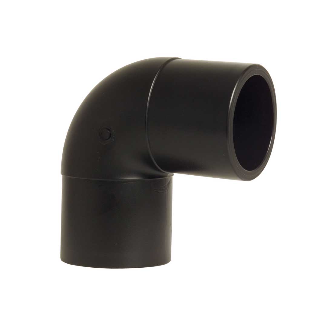 Cot spigot 90°, SDR17, PE100 - 160 mm