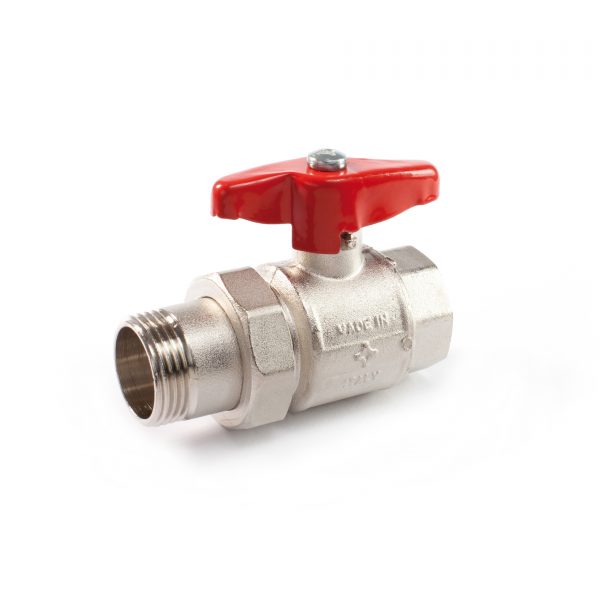 Robinet bilă cu olandez RASTELLI, MF, fluture - 11/4"
