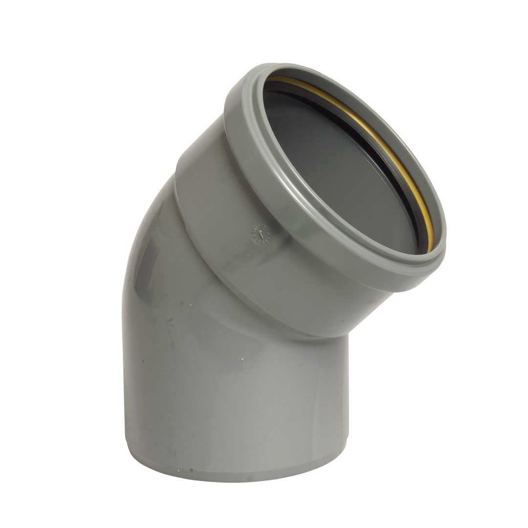 Cot canalizare PP 30º - 110 mm