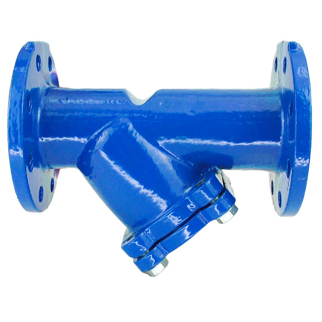 Filtru Y din fontă cu flanșe - 80 mm