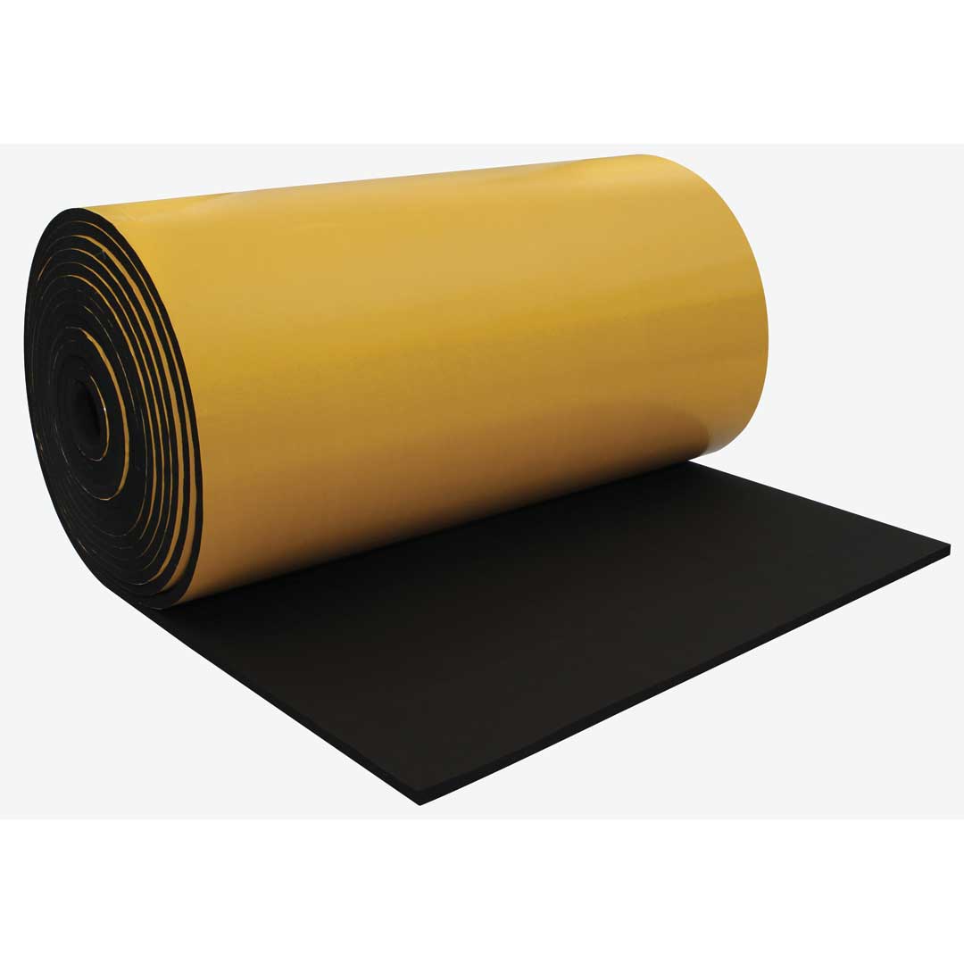 Placă izolantă din elastomer AUTOADEZIVĂ - 1m x 20m