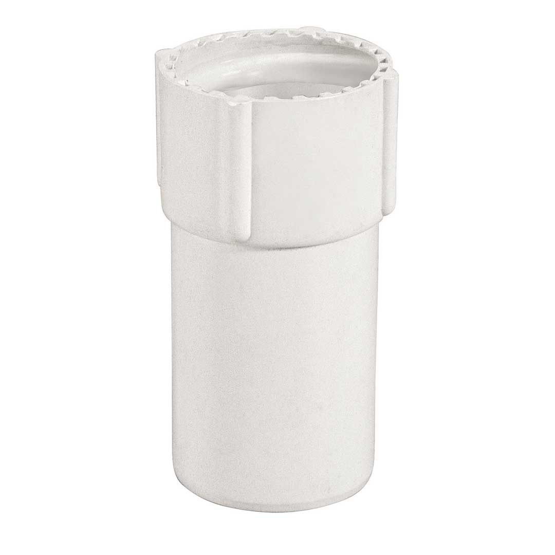 Conector plastic pt. Conectare la țeava de canalizare tub PVC spiralat 40 mm