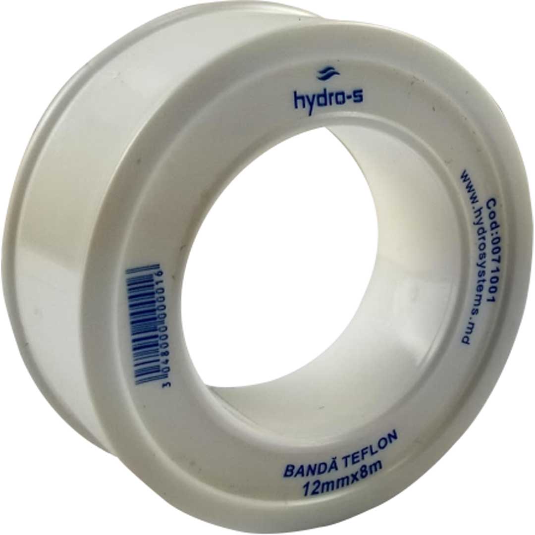 Bandă teflon 12 mm, 8 m