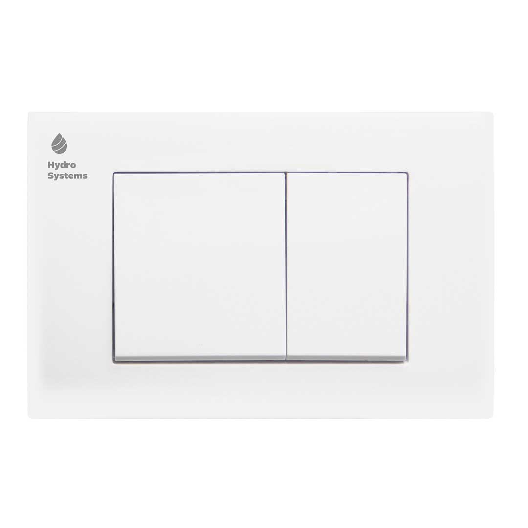 Placă acționare pneumatică, 001AQ, Albă - 245 mm