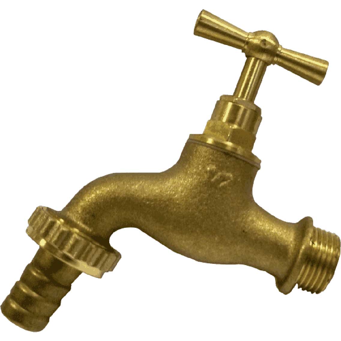 Robinet serviciu cu ventil HYDRO-S, M x portfurtun - ALAMĂ - 1/2"