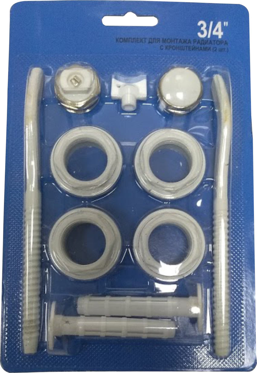 Set reducţii si accesorii pentru radiatoare, 11 buc. - 1"x3/4"
