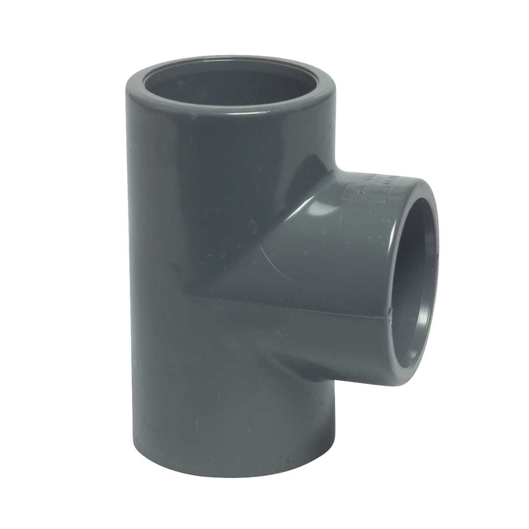 Teu PVC lipire - 90 mm