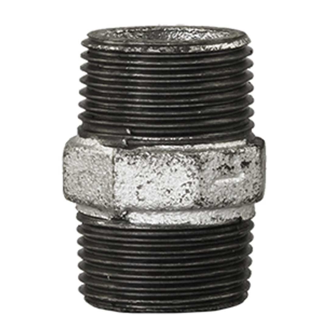 Niplu galvanizat egal MxM - 11/2"
