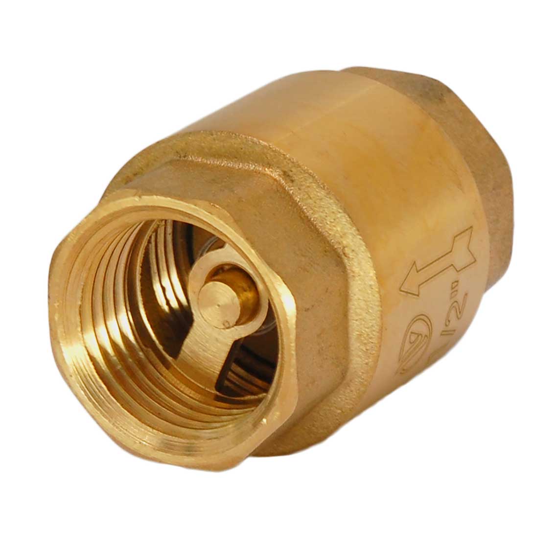Supapă de sens cu placa alamă HYDRO-S ECO, FF - 1"