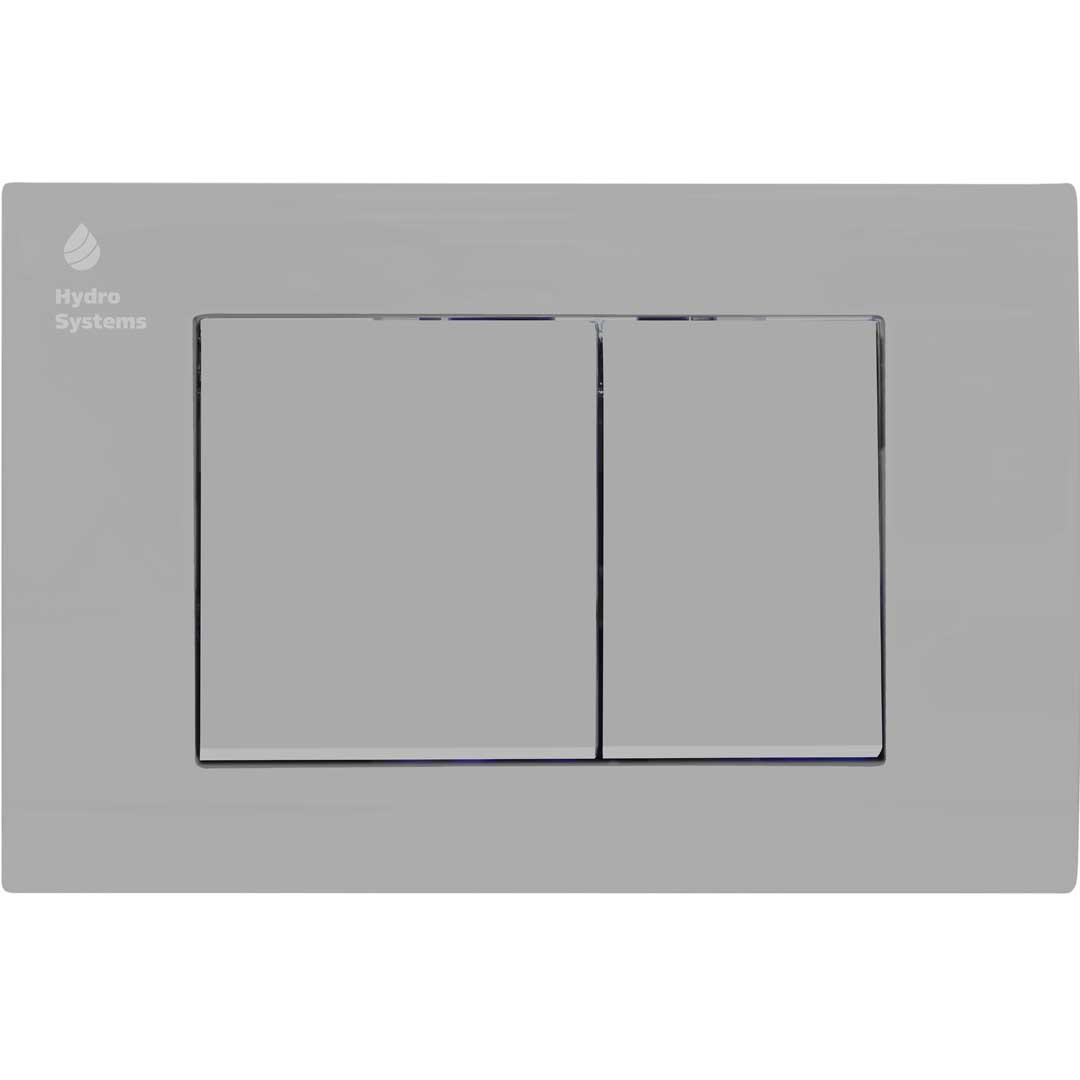 Placă acționare mecanică, 001B, Cromată - 245 mm