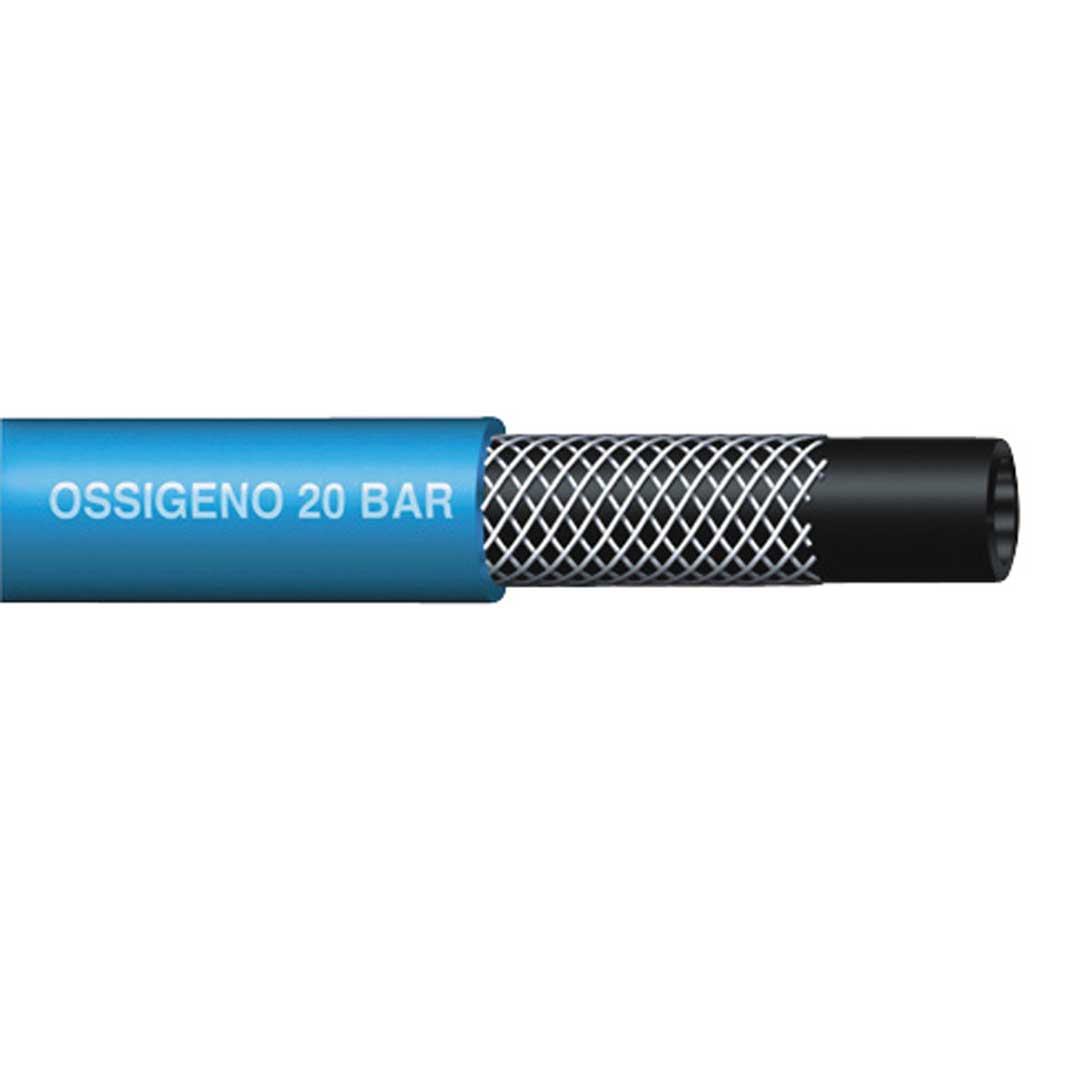 Furtun din PVC cu inserție textilă - OXIGEN - 8 mm x 50 mm