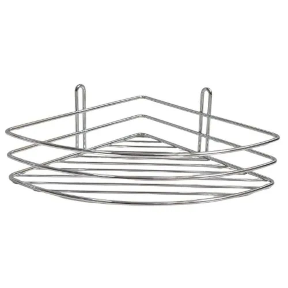 Etajeră colțar pentru baie, HYDRO-S, Inox