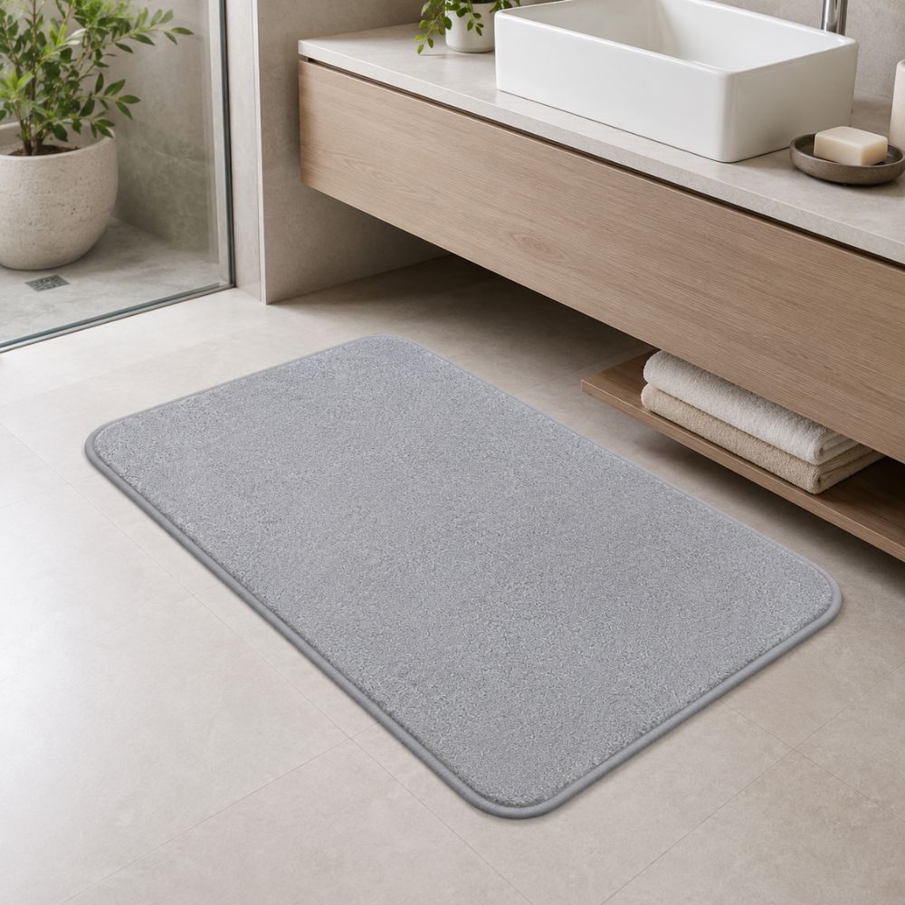 Covoras pentru baie LITE SOFT, 60x100cm, gri